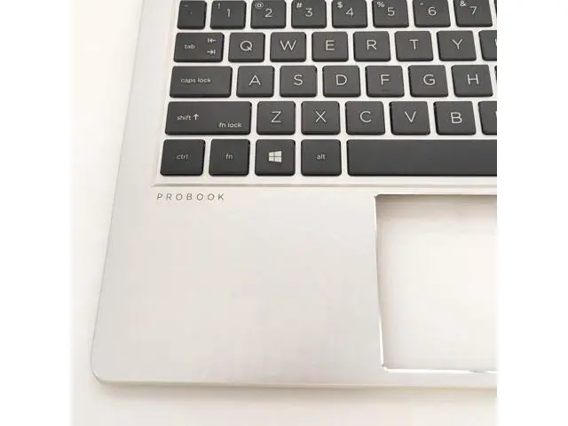 Alt view image 4 of 5 - New Replacement for Probook 440 G8 445 G8 Palmrest Case Non-Backlit US Keyboard Keyboard Assembly M23770-001