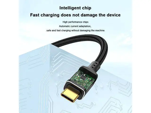 Alt view image 3 of 7 - USB5 / Thunderbolt 5 Active Cable 120Gbps, 240W PD, 16K@60Hz, Dual Type-C, for Laptop, Monitor, eGPU & High-Performance Docking