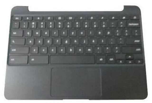 Main image of replacement keyboard for Chromebook XE500C13 Black Palmrest including Touchpad