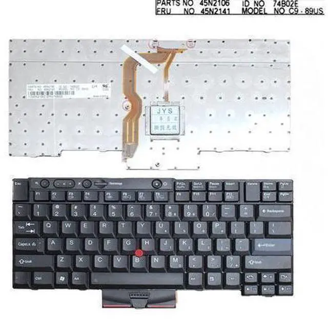 Main image of Keyboard for ThinkPad T400S T410 T410I T410S T420 BLACK Replacment keyboard US