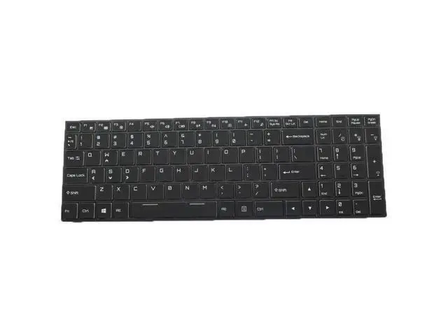 Alt view image 3 of 5 - Backlit English Replacment keyboard Keyboard For CLEVO P650RS MP-13H83U4J4301 6-80-W6701-010-1G