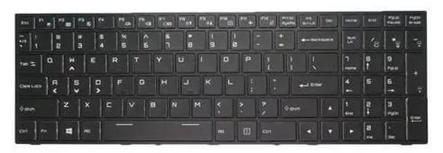 Main image of English US Keyboard For Sager NP8171 NP8171-S NP8172 NP8173 NP8174 NP8176 NP8177