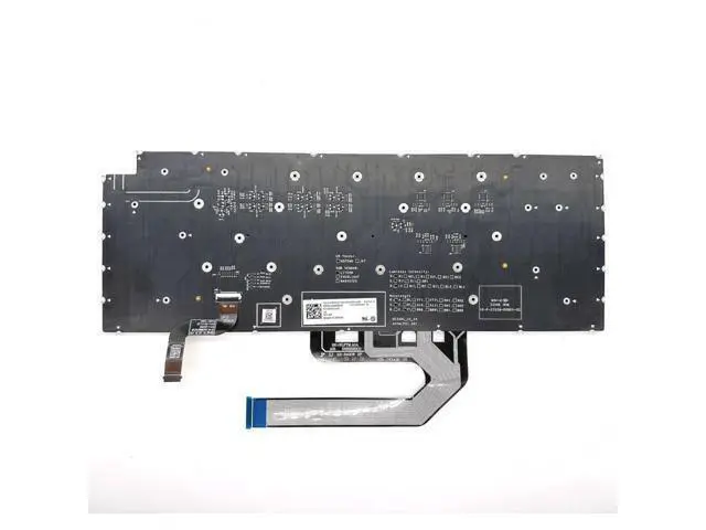 Alt view image 2 of 2 - 0WH5Y9 WH5Y9 New US RGB Backlit Keyboard For Alienware X16 R1 Laptop