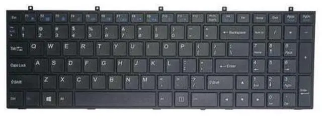 Main image of US keyboard for Clevo W370ET W350ET W350 W370 W655 W670 W670SR Backlight