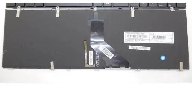 Alt view image 2 of 4 - US keyboard for Clevo W370ET W350ET W350 W370 W655 W670 W670SR Backlight