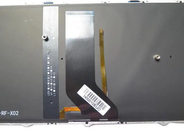 Alt view image 3 of 5 - Backlit Keyboard For CLEVO N250 CVM15F23USJ430A 6-80-N7500-012-1HA English