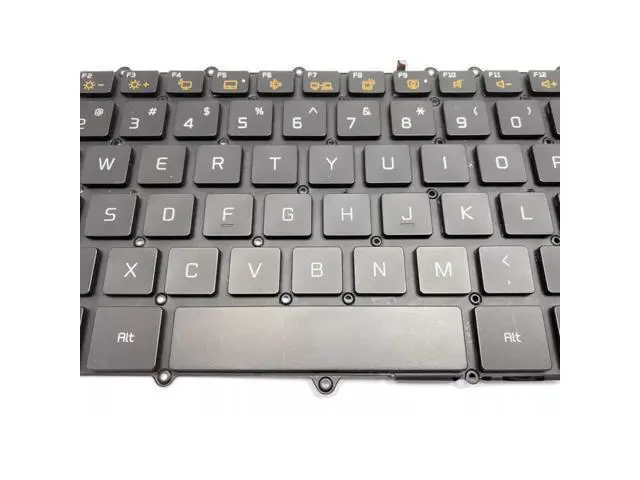 Alt view image 3 of 4 - For Gram 14Z980 14Z980C 14Z980B 14Z980U 14Z980G Backlit Keyboard Laptop US