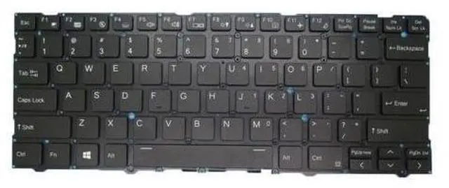 Main image of Laptop Keyboard For System76 Lemur Pro (lemp9) English US With Backlit