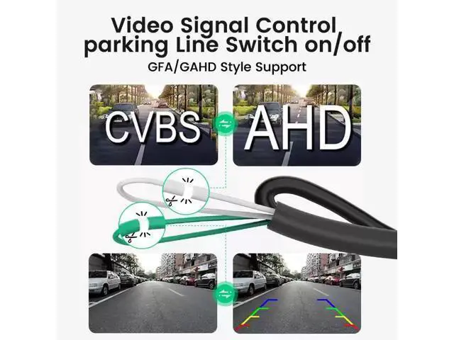 Alt view image 7 of 7 - GreenYi Golden Lens Car Rear View Camera 170° Full HD