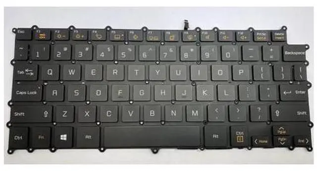 Alt view image 2 of 3 - for Gram 13Z980 13ZD980 14Z980 US Layout Keyboard Backlit Laptop AEW73969812