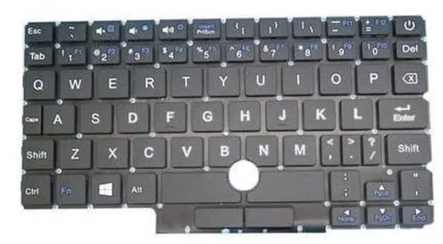 Main image of Laptop Keyboard For TOPOSH T163 ZX-133 YMS-0049 English US NO Frame