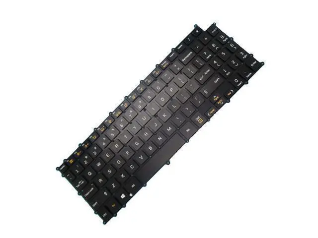 Alt view image 3 of 5 - Laptop Keyboard for 15Z990 15Z995 15Z990A 15ZD990 Black US Backlight