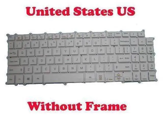 Main image of Keyboard For 15Z980 15ZD980 SG-90910-XUA AEW73949822 English US NO Backlit