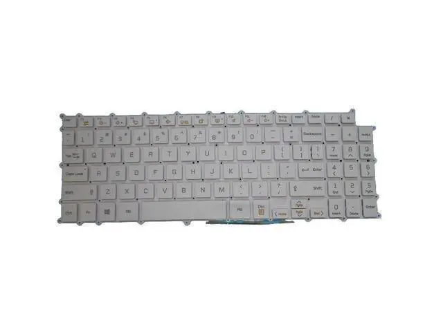 Alt view image 2 of 4 - Backlit Keyboard For 15U70P 15U70P-P 15Z995 15Z995-U English White color No Frame