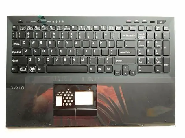 Main image of replacement keyboard for Sony VAIO VPC-SE VPCSE VPCSE13FX VPCSE2HFX Palmrest US