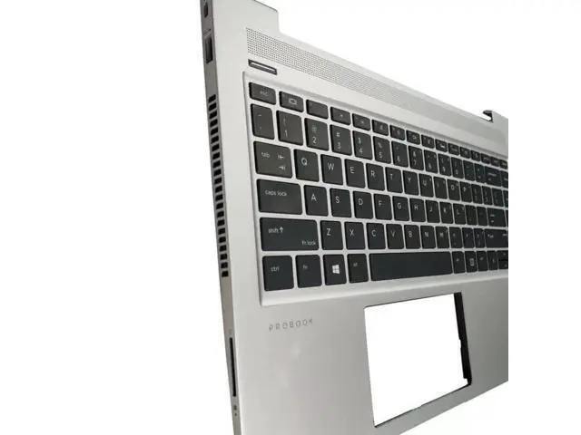 Alt view image 3 of 5 - For ProBook 440 G6 445 G6 G7 Top Palmrest Non-Backlit Keyboard L44589-001