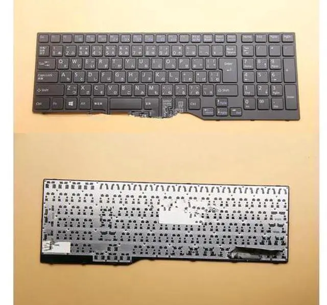 Main image of JP Japan Lifebook A544 AH544 AH564 AH574 AH53M AH42 AH555 AH42/S FMVA42SW Laptop Keyboard BLACK