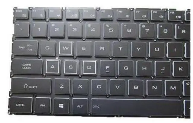 Alt view image 3 of 5 - Laptop White color Keycap Backlit Keyboard For 15G870 15GD870 15G87 English US