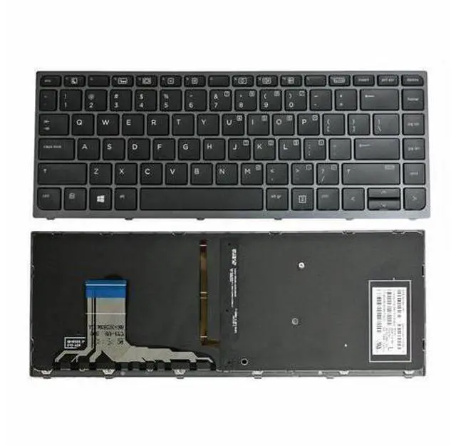 Main image of US backlit keyboard PK131C41A02 PK131C41A00 NSK-CY1BC 9Z.NCHBC.10L 841681-001 DE