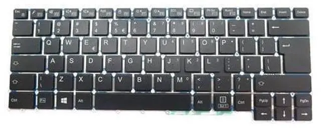 Main image of English US Keyboard For Fujitsu LifeBook UH08 UH09 NC05007-B110 CP726099-02