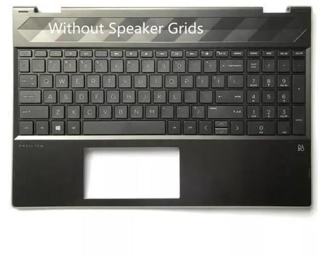 Main image of For PAVILION X360 15T-CR 15-CR Upper Case Palmrest US Keyboard L20848-001