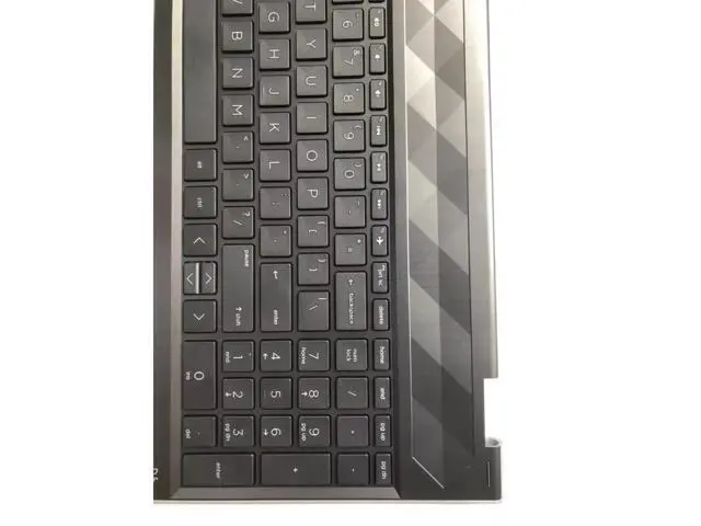 Alt view image 3 of 5 - For PAVILION X360 15T-CR 15-CR Upper Case Palmrest US Keyboard L20848-001