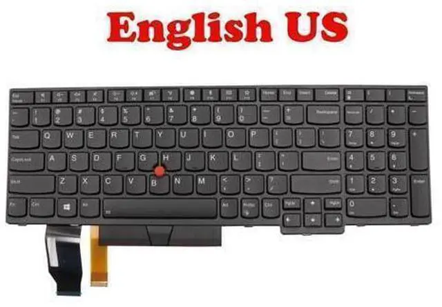 Main image of US Keyboard For Thinkpad E580 E585 E590 E595 L580 L590 T590 P52 P52S P53 P72 P73
