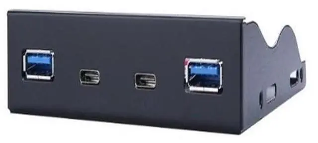Main image of Dual 5Gb/s USB 3.1 Type-C + USB 3.0 HUB 19Pin USB to Dual USB3.0 USB-C adapte 3.5 Front Panel Floppy Disk Bay