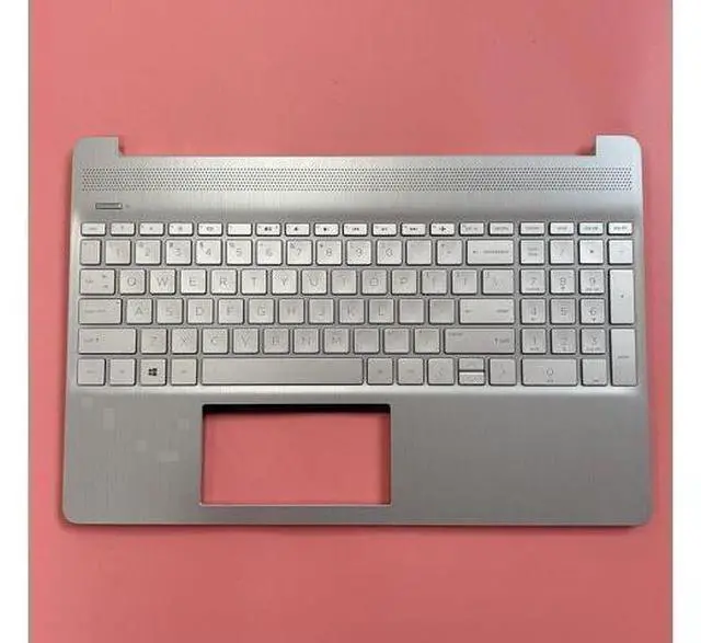 Main image of for 15-DY 15-EF Laptop Upper Case Palmrest Keyboard L63578-001 Sliver 15s-fq