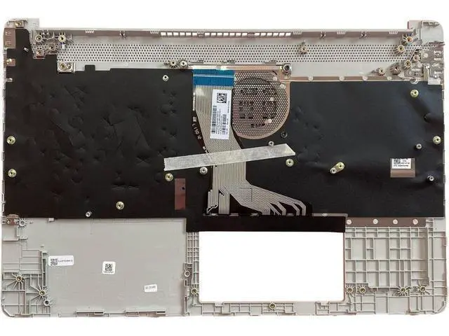 Alt view image 2 of 6 - for 15-DY 15-EF Laptop Upper Case Palmrest Keyboard L63578-001 Sliver 15s-fq