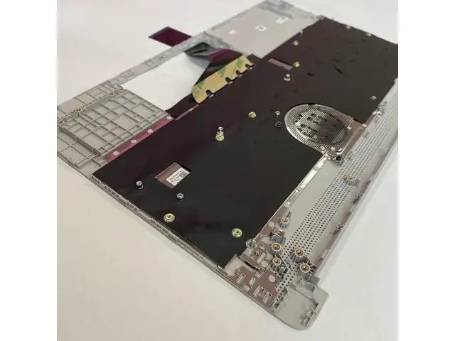 Alt view image 3 of 6 - for 15-DY 15-EF Laptop Upper Case Palmrest Keyboard L63578-001 Sliver 15s-fq