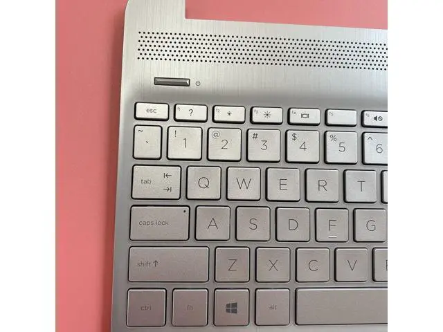 Alt view image 5 of 6 - for 15-DY 15-EF Laptop Upper Case Palmrest Keyboard L63578-001 Sliver 15s-fq