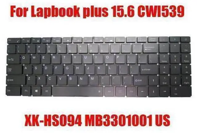 Main image of Laptop Keyboard For Chuwi Lapbook Plus 15.6 CWI539 XK-HS094 MB3301001 English US