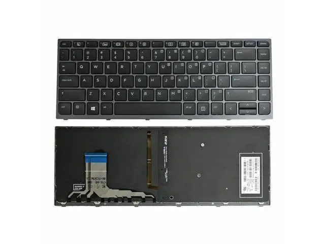 Alt view image 3 of 5 - backlit keyboard PK131C41A02 PK131C41A00 NSK-CY1BC 9Z.NCHBC.10L 841681-001