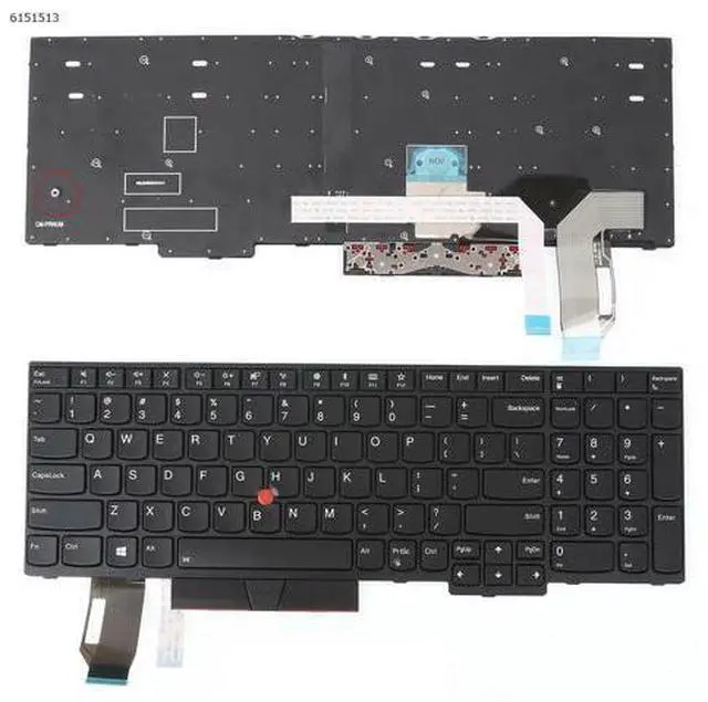Main image of Keyboard for ThinkPad E580 L580 SN20P34095 (With Point Stick Backlit WIN8)US