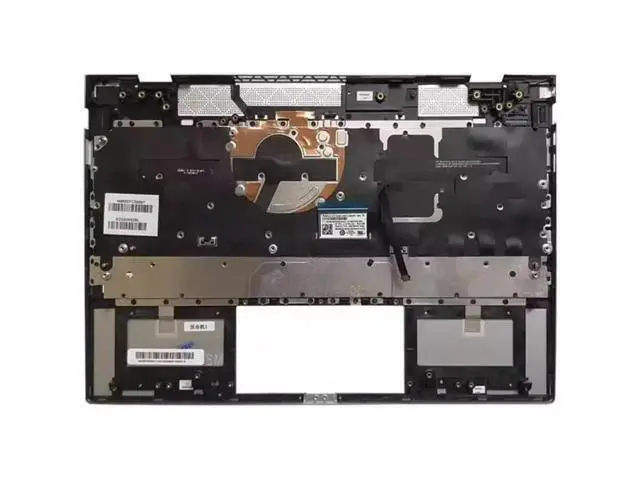 Alt view image 2 of 2 - For Envy 13-AH Upper Case Palmrest Backlit Keyboard Gold L19541-001 Top