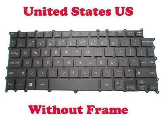 Main image of NO Backlit Keyboard For 13Z980 13ZD980 SG-91000-XUA AEW73969832 English US