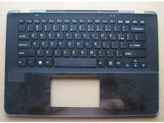 Main image of replacement keyboard for SONY Vaio SVF14A SVF14A1A1J SVF14A18SCP SVF14A1C5E US palmrest