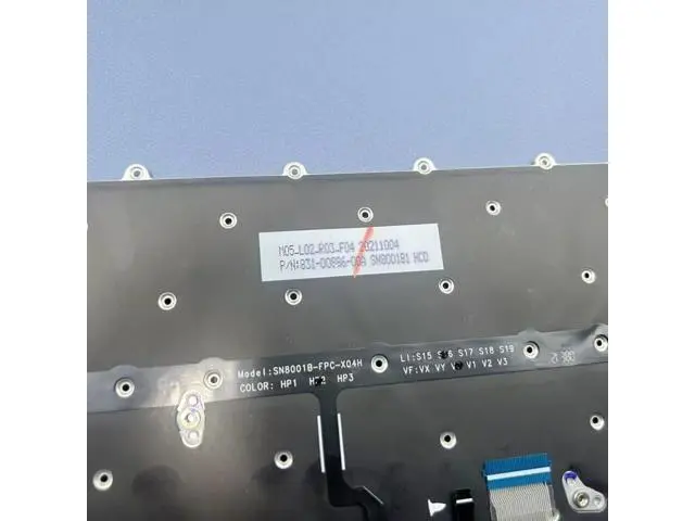 Alt view image 3 of 5 - New Backlit US Keyboard White For 16Z90P 16Z90P-G 16Z90P-K 16Z90P-N No Frame