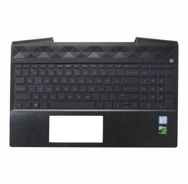 Main image of for Pavilion 15-CX 15T-CX Palmrest Non-Backlit US Keyboard Ultra Violet Case