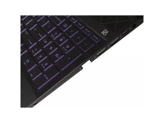 Alt view image 3 of 5 - for Pavilion 15-CX 15T-CX Palmrest Non-Backlit US Keyboard Ultra Violet Case