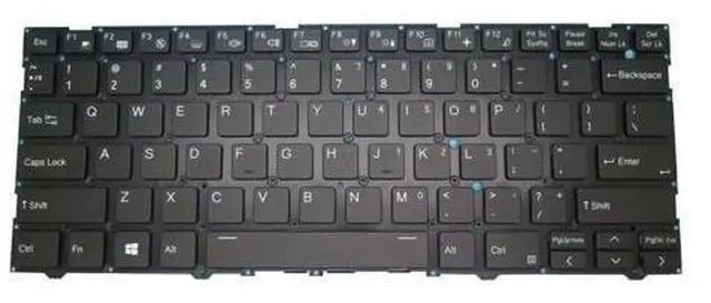 Main image of English US Keyboard For LeaDEr Ultraslim Companion 437PRO SC437PRO Backlit