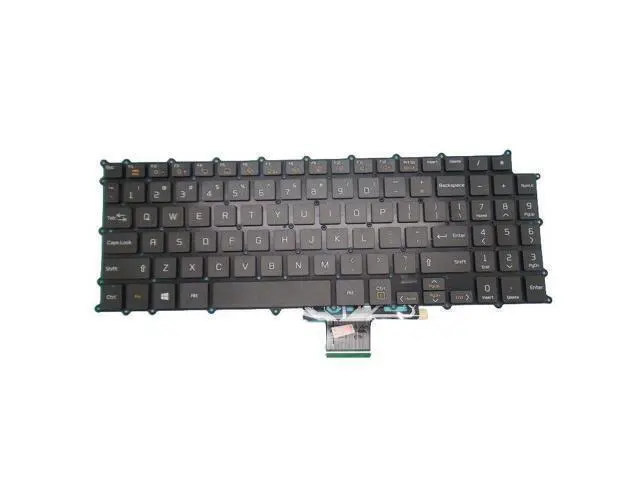 Alt view image 2 of 4 - Laptop Keyboard For 15U70P 15U70P-P 15Z995 15Z995-U English US Black No Frame