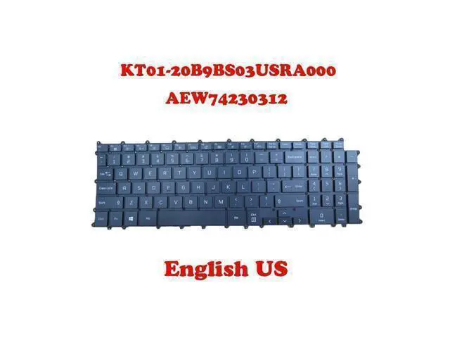 Alt view image 2 of 7 - Laptop Keyboard for 17Z90P 17Z90P-G 17Z90P-K 17Z90P-N Black US Backlit