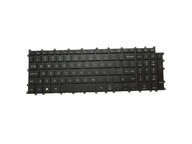 Alt view image 3 of 7 - Laptop Keyboard for 17Z90P 17Z90P-G 17Z90P-K 17Z90P-N Black US Backlit
