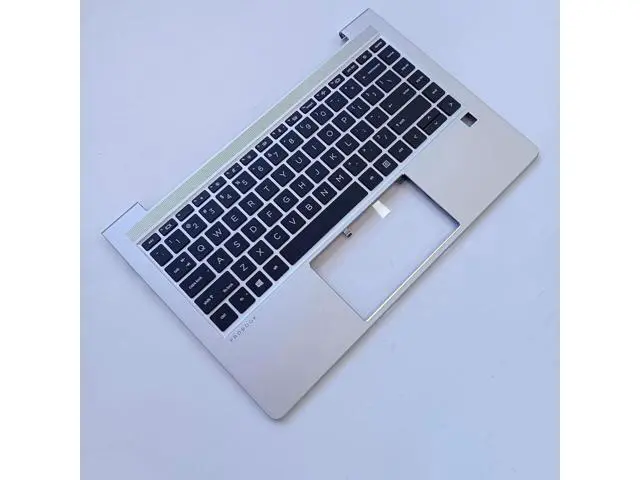Alt view image 2 of 7 - Replacement Laptop Backlit US Keyboard for ProBook 440 G9 445 G9 N01287-001 Silver Palmrest Top