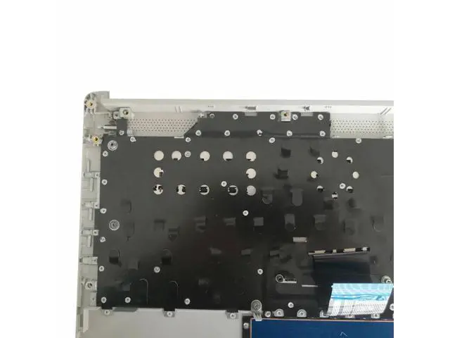 Alt view image 3 of 5 - For Pavilion 14-CF Palmrest Non-Backlit Keyboard w/Touchpad Silver L48648-001
