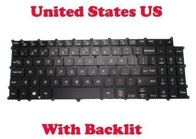 Main image of English US Keyboard For 15Z980 15Z980-G 15Z980-H 15ZD980 15ZD980-M -T 15Z98