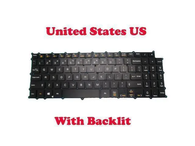 Main image of English Keyboard For 15Z90N 15Z90N-V 15Z90N-N 15Z90N-R 15Z90C 15Z95N Backlit
