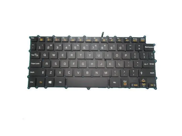 Alt view image 3 of 5 - Laptop Backlit Keyboard For Gram 14 14T990 14TD990 14T99 English US Black